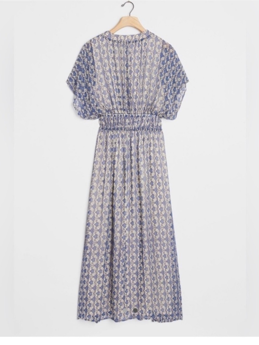 Vineet Bahl Anthropologie Oda Embroidered Maxi Dress - Picture 7 of 8